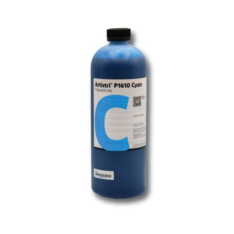 DuPont Artistri P1610 Cyan DTF ink 1-liter bottle