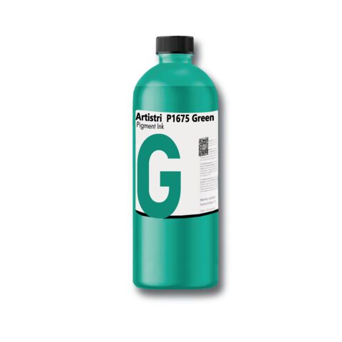 DuPont Artistri P1675 Green DTF ink 1-liter bottle