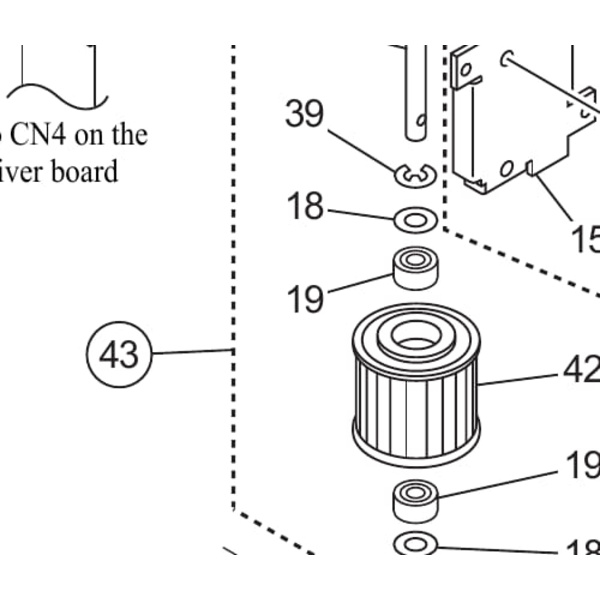 Mimaki CF3 Bearing Thumbnail