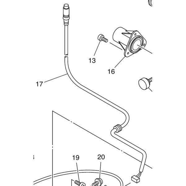 Mimaki Take Up Motor Cable Assy Thumbnail
