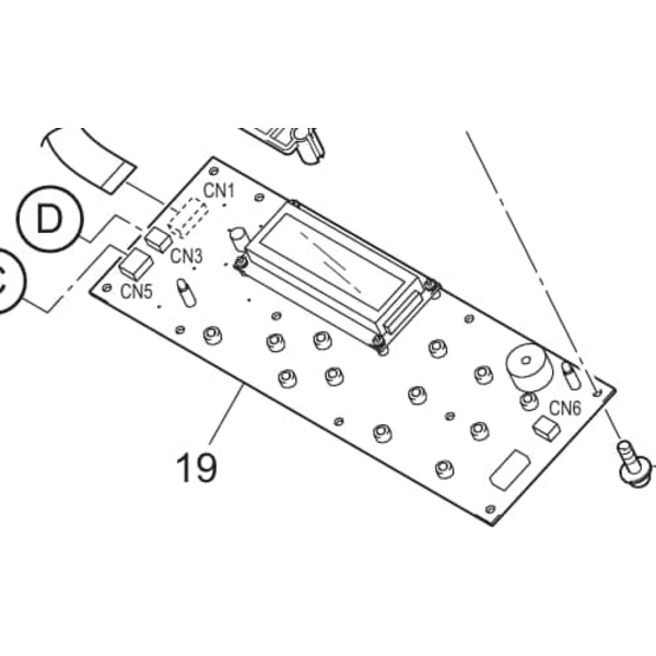 Mimaki Keyboard 3042LC Assy Thumbnail