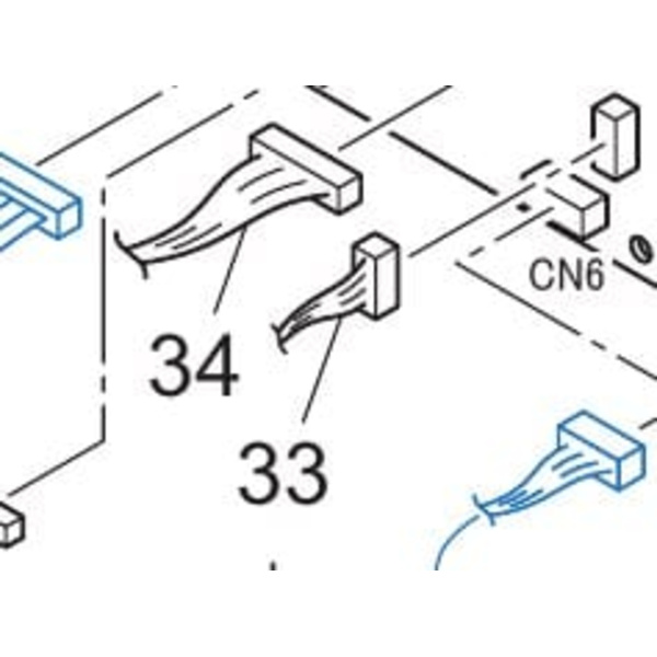 Mimaki Thermistor Connect Cable UV Assy Thumbnail
