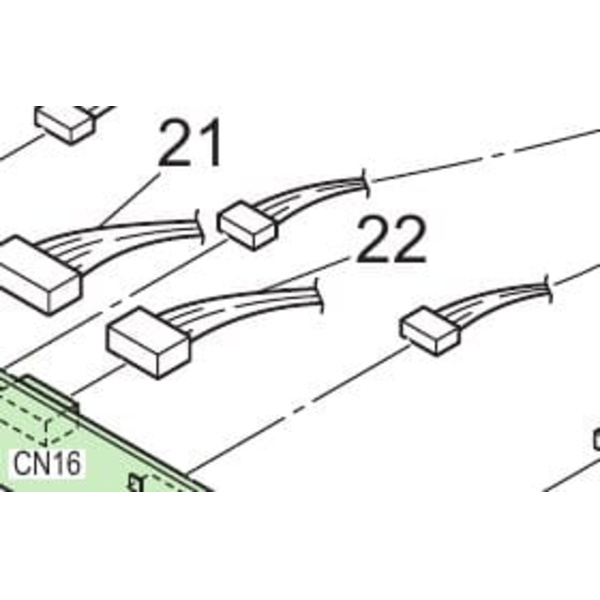 Mimaki Cart-Circulation Relay Cable Assy Thumbnail