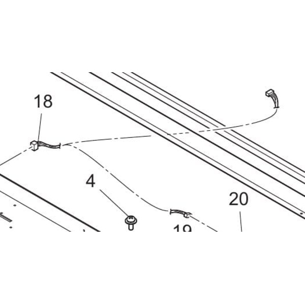 Mimaki Frame 1 Cable Assy Thumbnail