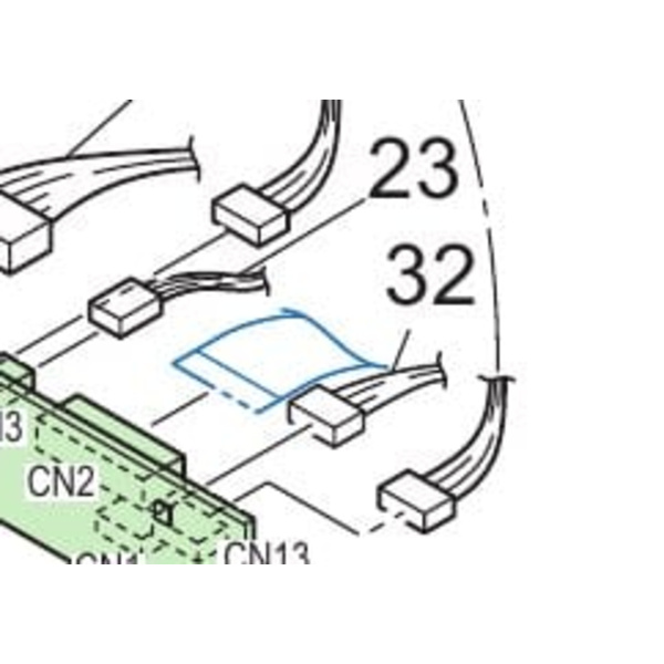 Mimaki Cart Power Supply Cable Assy Thumbnail