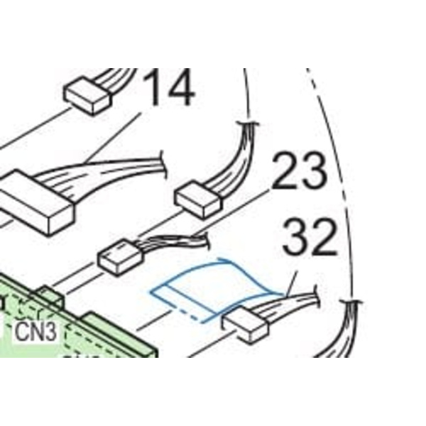 Mimaki Cover Sensor L Relay Cable Assy Thumbnail