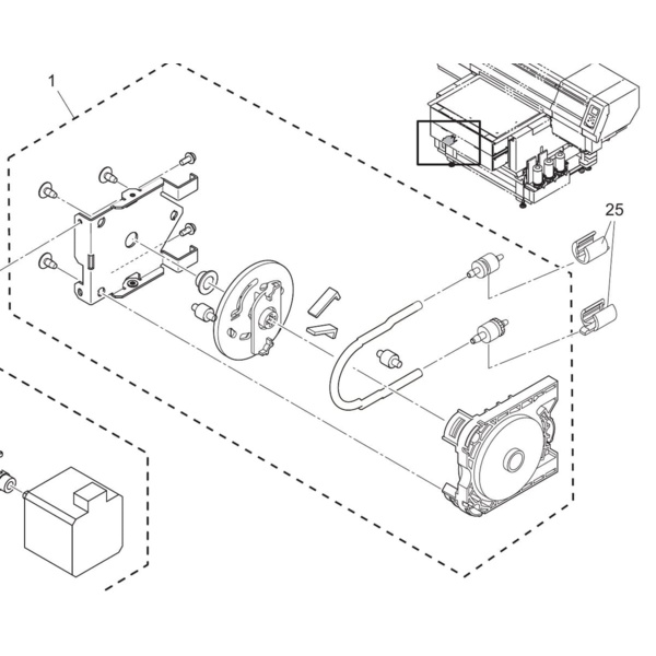 Mimaki Tube Pump 3 Assy 2 Thumbnail