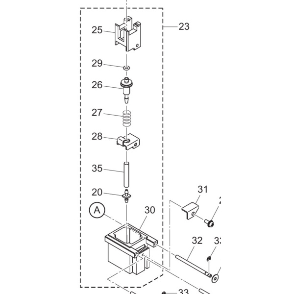 Mimaki Suck Wiper Slider Assy Thumbnail