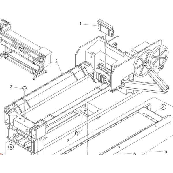 Mimaki Wiper Assy Thumbnail