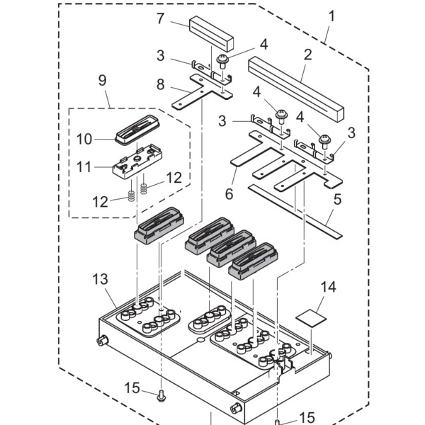 Mimaki Cap Slider Assy Thumbnail