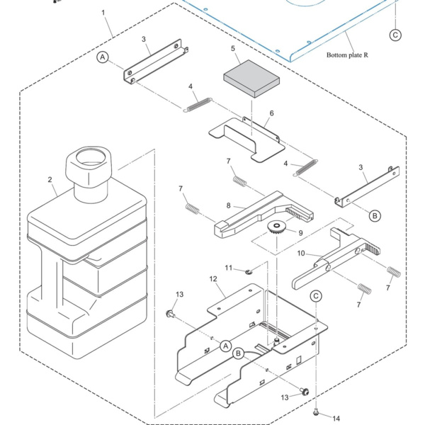 Mimaki Waste Tank Assy Thumbnail