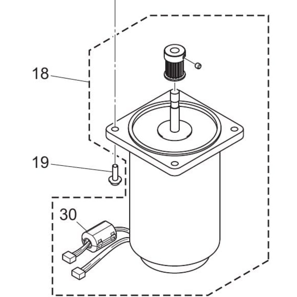 Mimaki Y Drive Motor All Assy 2 Thumbnail