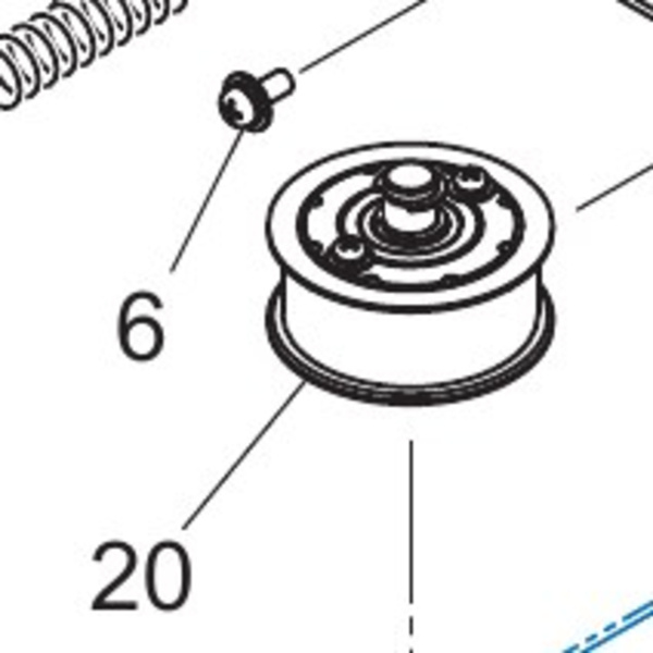 Mimaki 315 Driven Pulley Assy Thumbnail