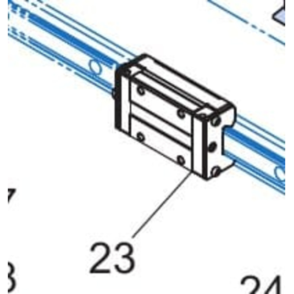 Mimaki Linear Block Left Side (Print Cartridge) Thumbnail