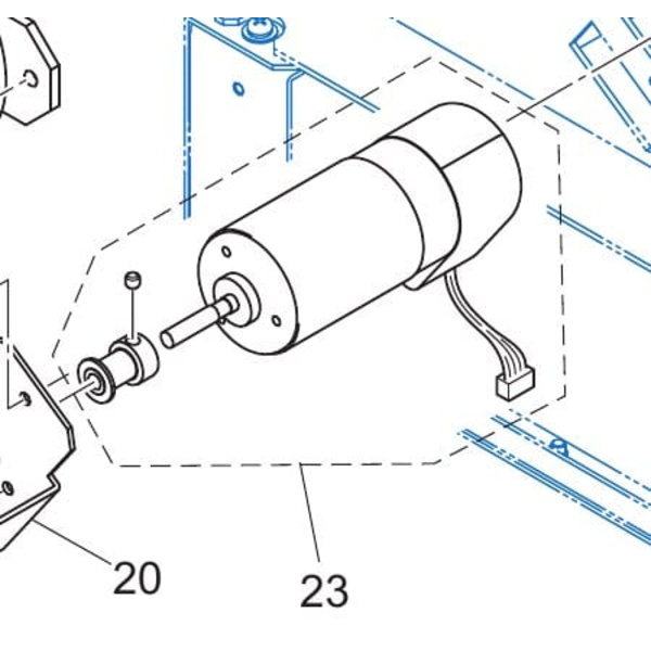Mimaki X-Motor Assy Thumbnail