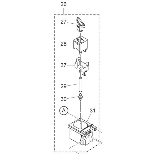 Mimaki Wiper Slider Assy(with Bkt) Thumbnail