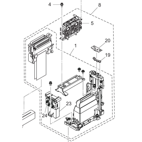Mimaki GEN5 Head U Assy EX Thumbnail