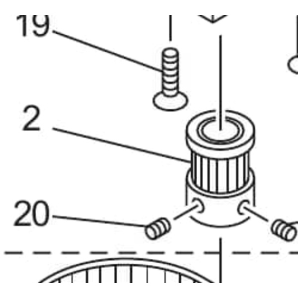 Mimaki CF3 Pulley S2M-18 T Thumbnail
