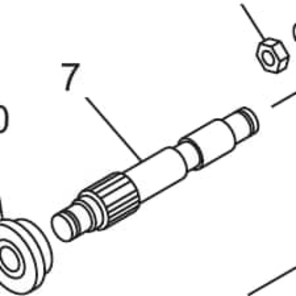 Mimaki CF3 Z Speed-reduction Shaft Gear Thumbnail