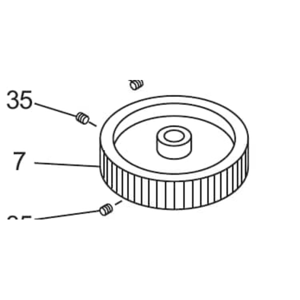 Mimaki CF3 Pulley S2M144Y Thumbnail