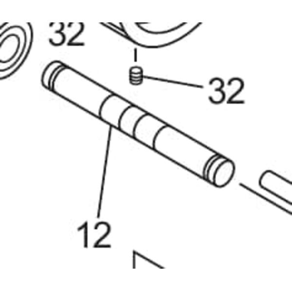 Mimaki CF3 X Speed-reduction Shaft Thumbnail