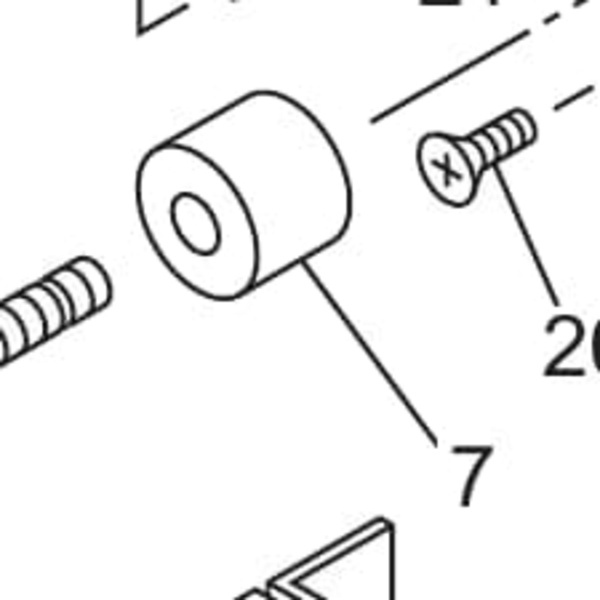 Mimaki CF3 Knob Bolt Spacer Thumbnail