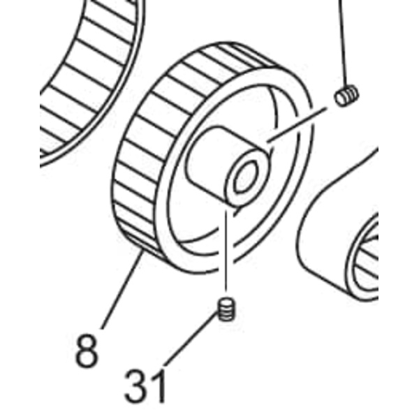 Mimaki CF3 Pulley S2M964 Thumbnail