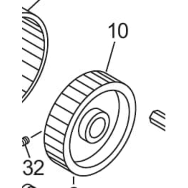 Mimaki CF3 Pulley S3M90X Thumbnail