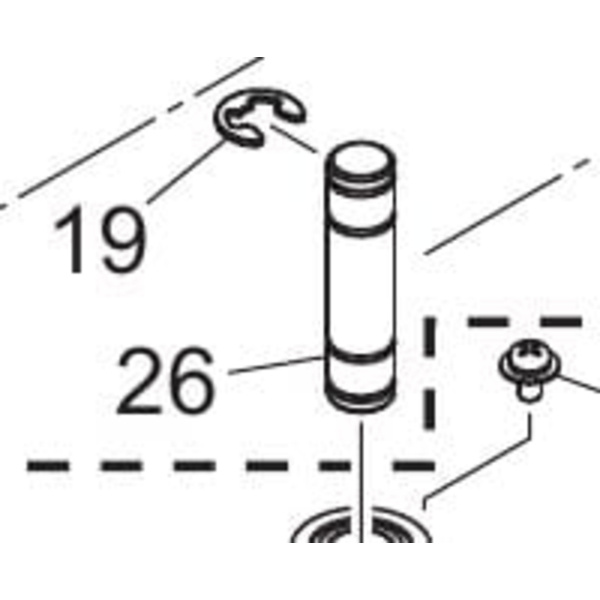 Mimaki Y-t Pulley Shaft Thumbnail