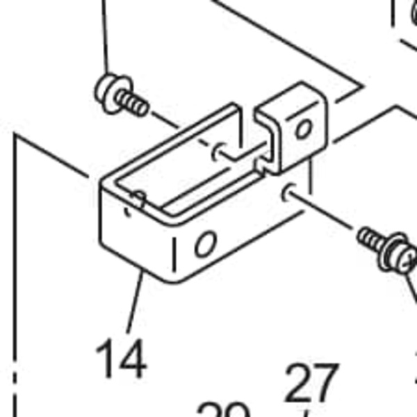 Mimaki CF3 Tension Plate B Thumbnail