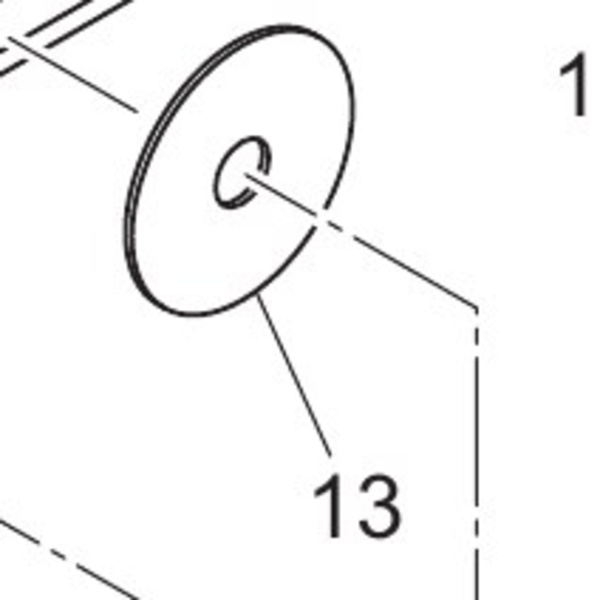 Mimaki Wiper Gear Flange Thumbnail
