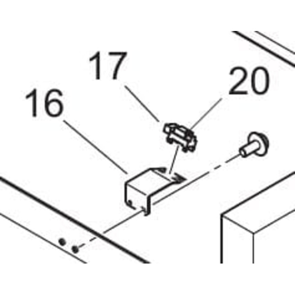 Mimaki Paper Sensor Bkt Thumbnail