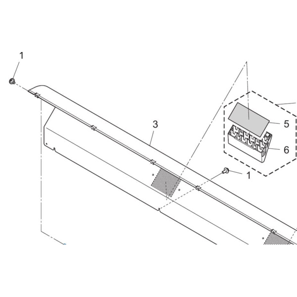 Mimaki Platen Cover R-C160-2 Thumbnail