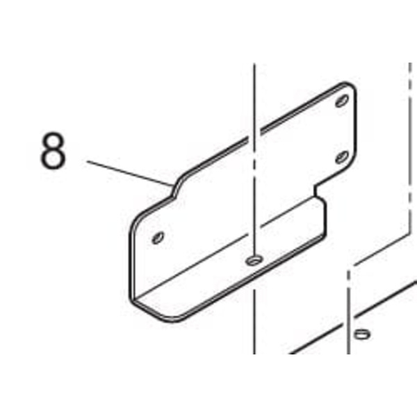 Mimaki Roll Guide Bkt-a Thumbnail