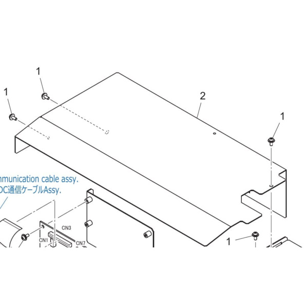 Mimaki Slider PCB Cover Thumbnail