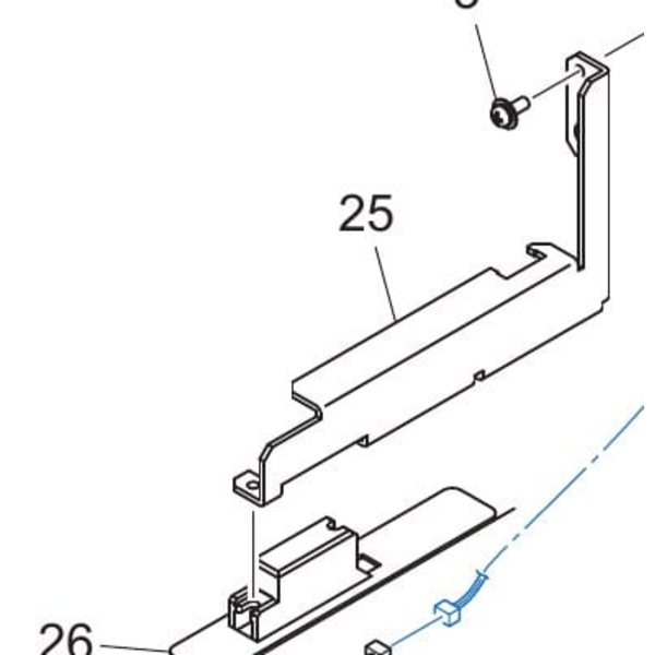 Mimaki T Sensor Brackett Stay Thumbnail