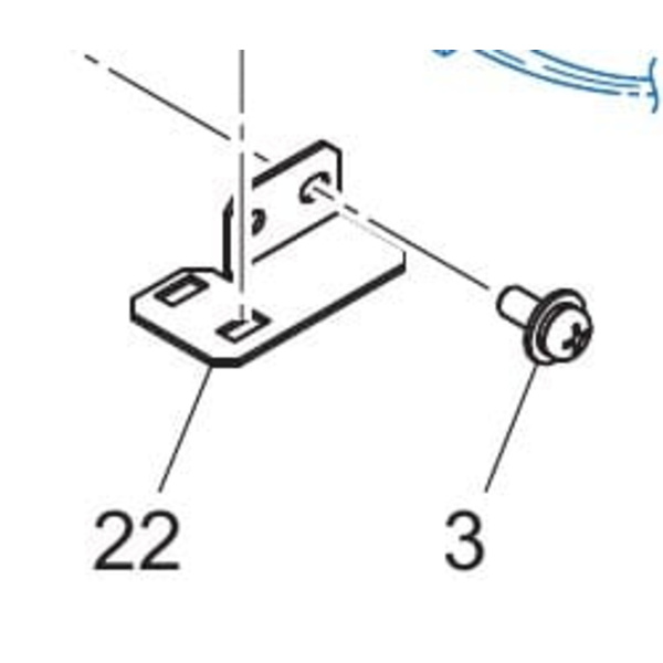 Mimaki Clamp Lever Sensor Bracket Thumbnail