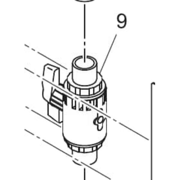 Mimaki CF3 Ball Valve Thumbnail