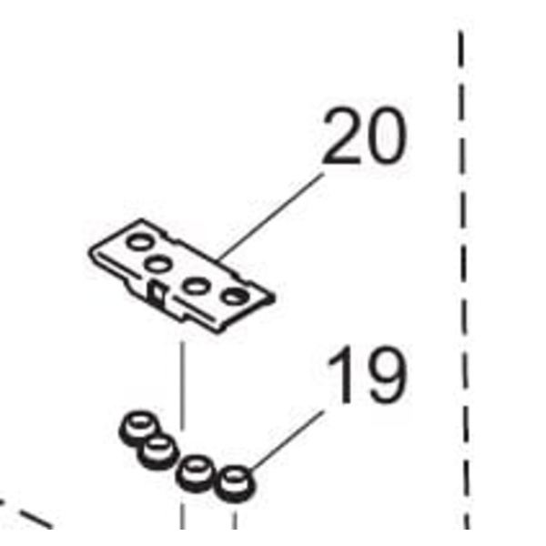 Mimaki Seal Rubber Holder Thumbnail