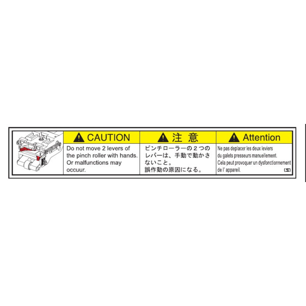 Mimaki Pr caution label – CJV150/CJV200/CJV30 +5 Thumbnail