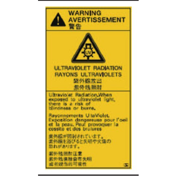 Mimaki Caution Label Ii-UV Light – TS330/UCJV150/UCJV300 +5 Thumbnail