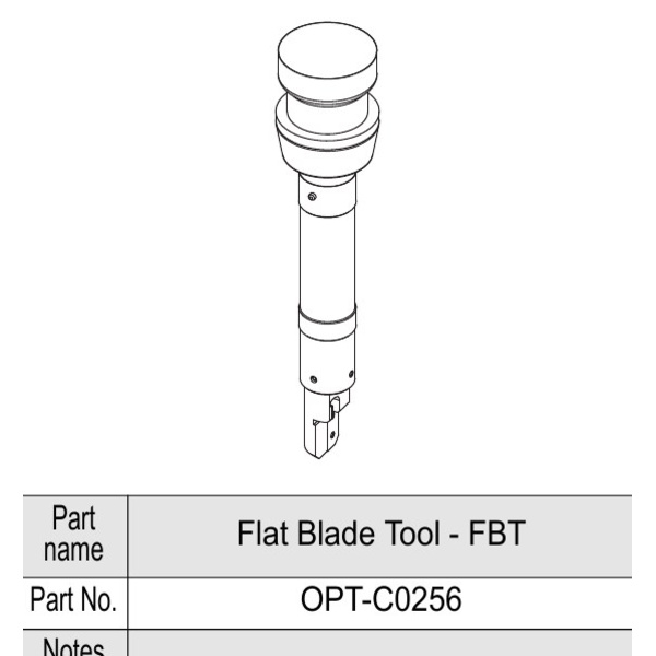 Mimaki Flat blade tool - FBT Thumbnail