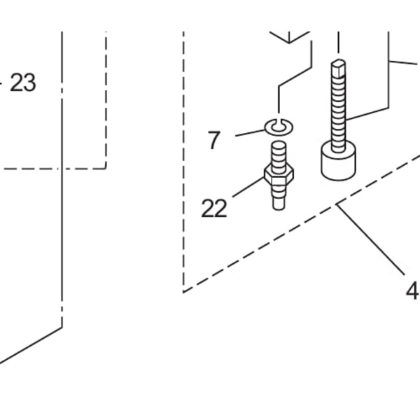 Mimaki CF3 Stopper Bolt Thumbnail