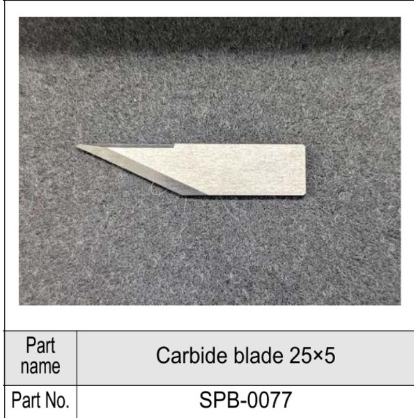 Mimaki Carbide blade 25×5 (5 pcs) Thumbnail