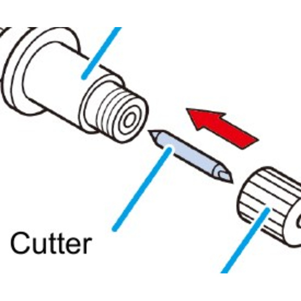 Mimaki THICK RUBBER CUTTING BLADE SET (3 pcs) Thumbnail