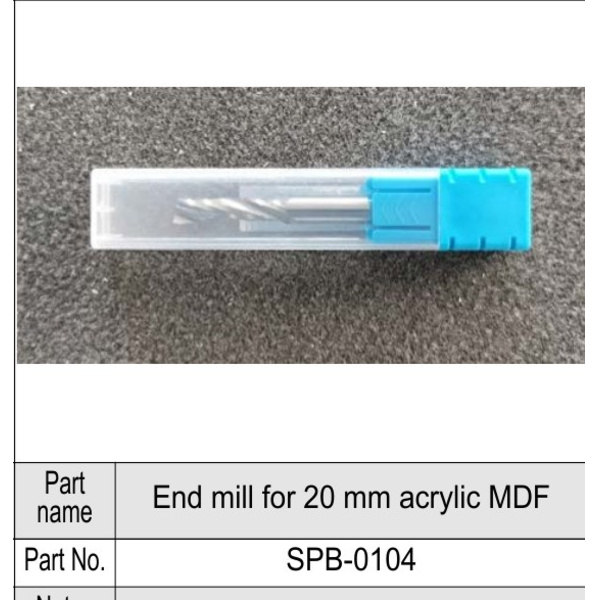 Mimaki 6*22L Endmill A Thumbnail
