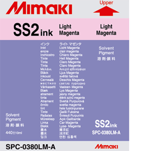 Mimaki SS2 Solvent ink cartridge Light Magenta (440ML) – JV3 Thumbnail