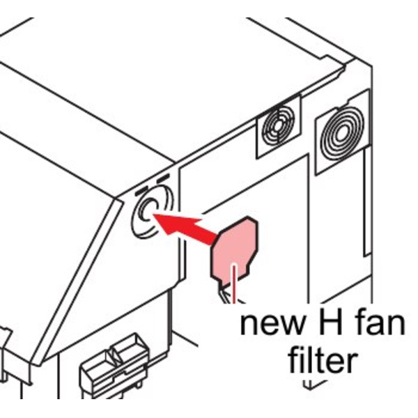 Mimaki H Fan filter (40 sheets) Thumbnail