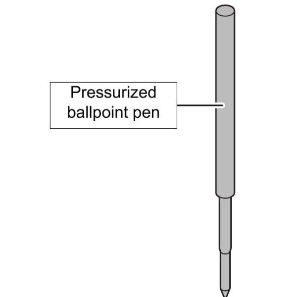 Mimaki MITSUBISHI PRESSURE BALL-POINT PEN REFILL (10 pcs) Thumbnail